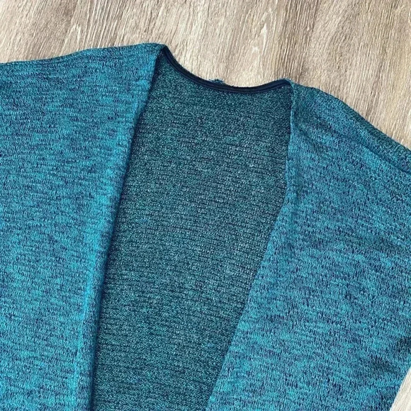 Womens Blue/Green Fringe Cardigan - M - Picture 2 of 7